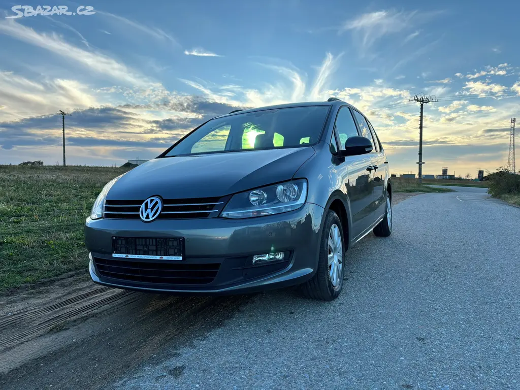Volkswagen Sharan 2.0 TDI-prostorný vůz bez koroze
